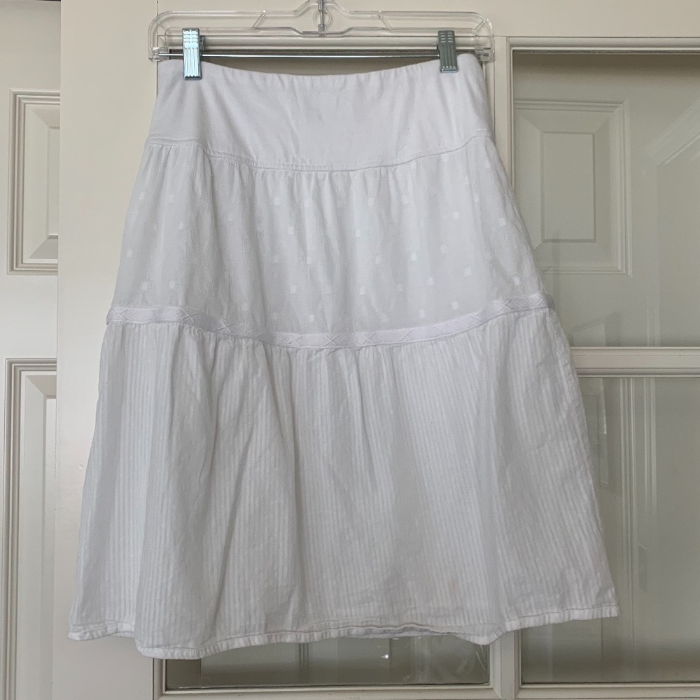 White Skirt, Prana XS